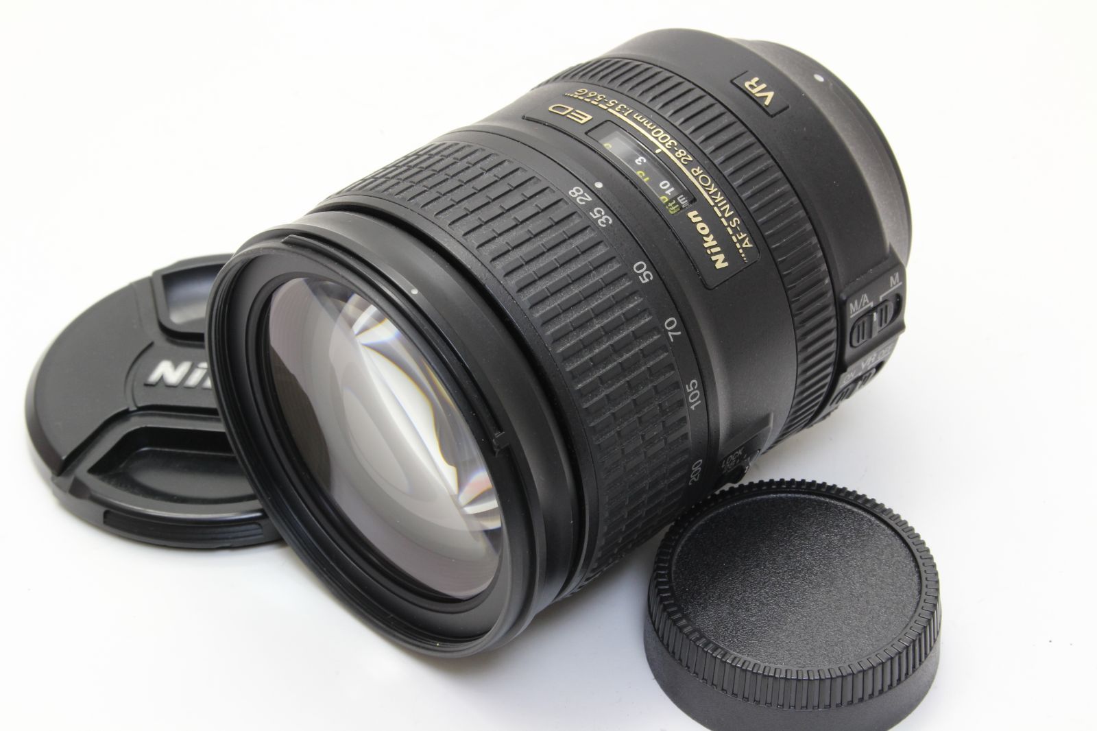 AB Nikon ニコン ED AF-S NIKKOR 28-300 mm F 3.5-5.6 G VR 初期不良 無料 12-45
