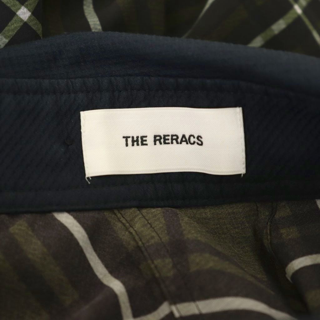ザ リラクス THE RERACS ワンピース ロング チェック シアー 36 ダーク