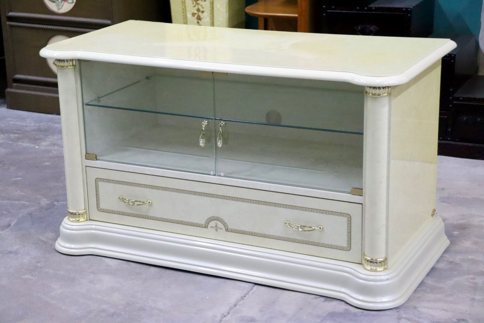 SaltarelliMOBILI サルタレッリモビリ フローレンス TVボード AVボード ローボード 輸入家具 ロココ調 イタリア 定価約24.7万