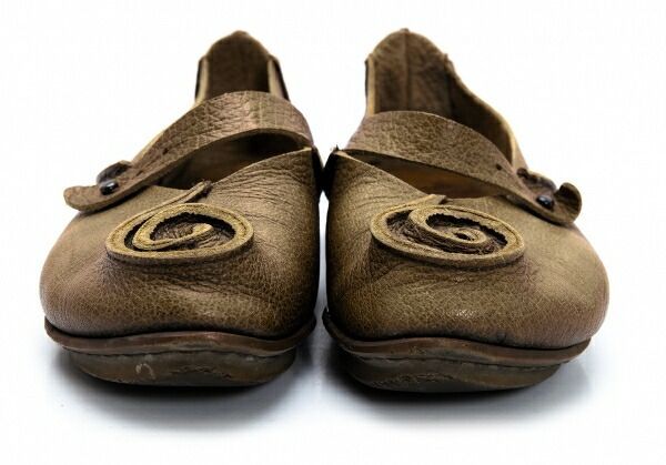 トリッペンtrippen レザーうずまき切替デザインシューズ ブラウン23位