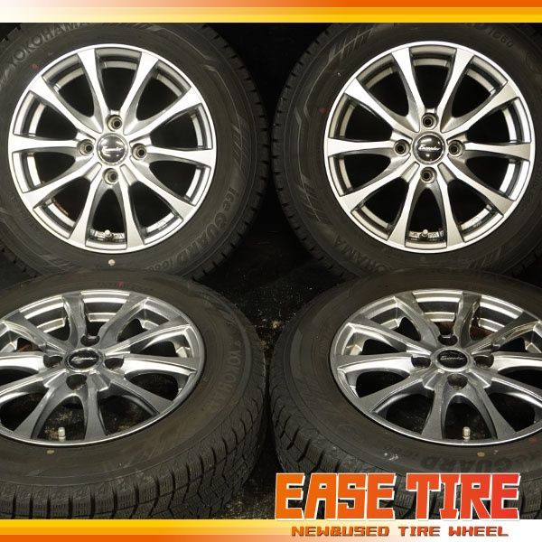 22年製 ヨコハマ iceGUARD iG 60 Exceeder 165 70 R 14 5 J 38 100 4 H 4本 スタッドレス ソリオ アクア スペイド マーチ ポルテ等