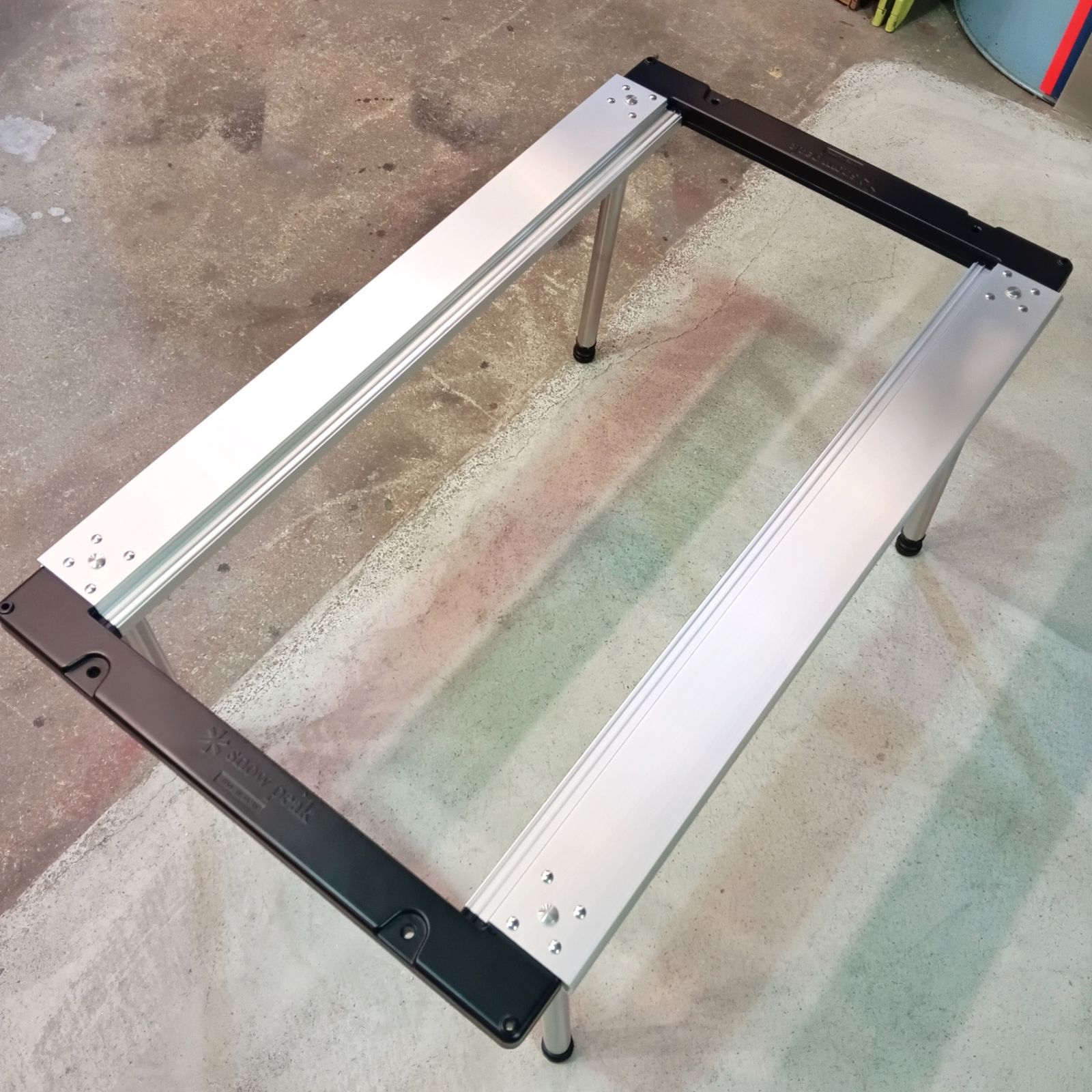 ◆snow peak スノーピーク IGT アイアングリルテーブル フレーム オプション品付き