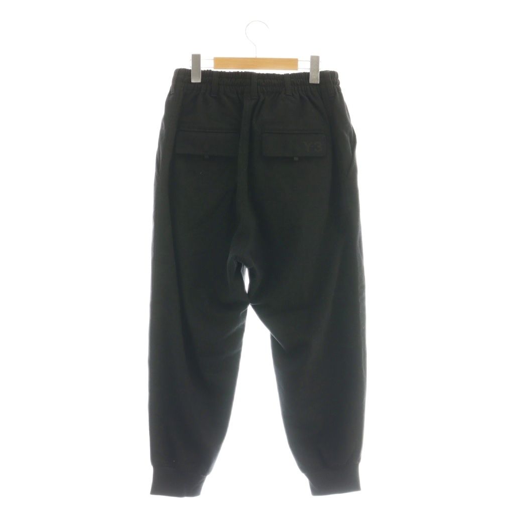 y-3 ジョガーパンツ ブラック Y-3 ウール ポリエステル ブラック