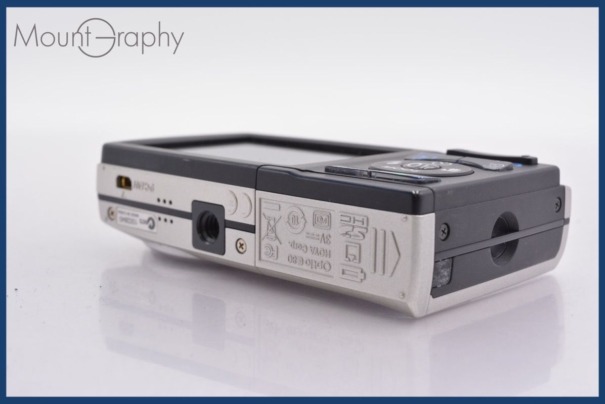 ☆極上美品☆ ペンタックス PENTAX Optio E80 3x 単三電池仕様 ☆完動