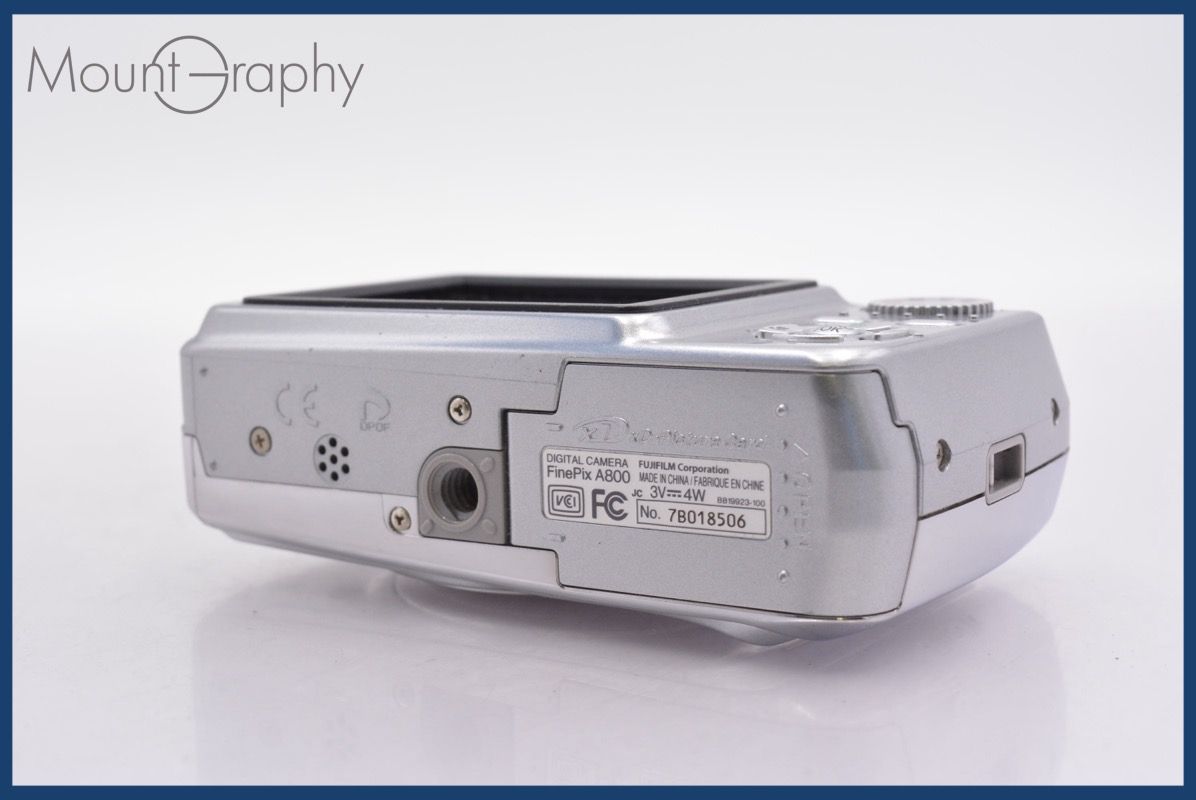 FUJIFILM Finepix A800 デジタルカメラ 単三電池 ☆特別特価☆ 富士フィルム FUJIFILM FinePix A800 3x 単三電池仕様 同