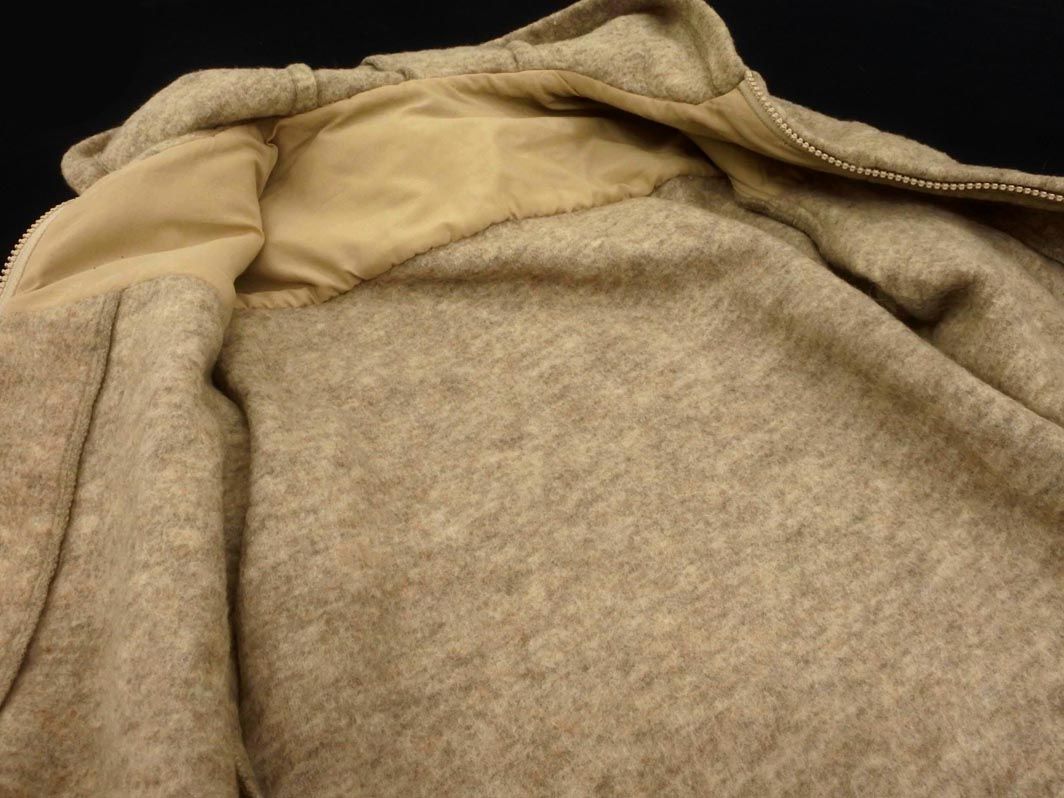 TSUMORI CHISATO ツモリチサト ウール混 ジップアップ フーディー