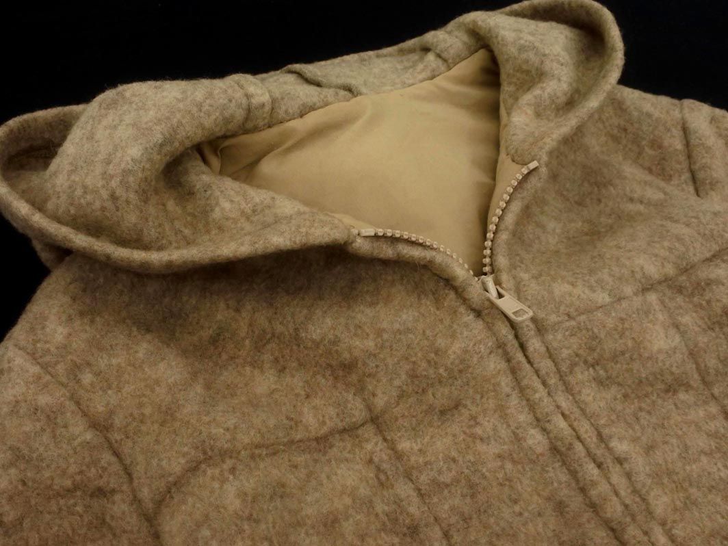 TSUMORI CHISATO ツモリチサト ウール混 ジップアップ フーディー