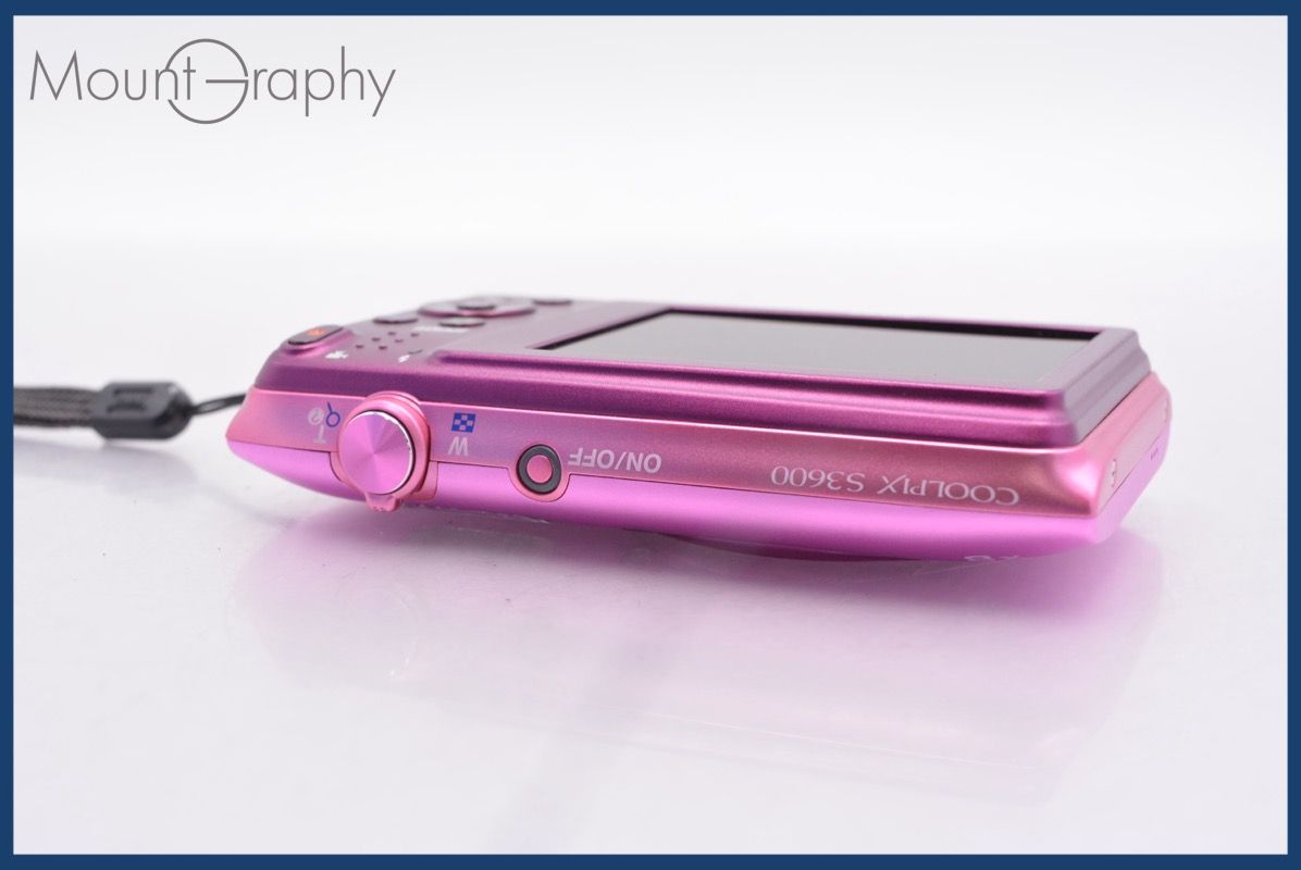 上 ニコン Nikon COOLPIX S 3600 8 x バッテリー付属 同梱無料 yk 5641