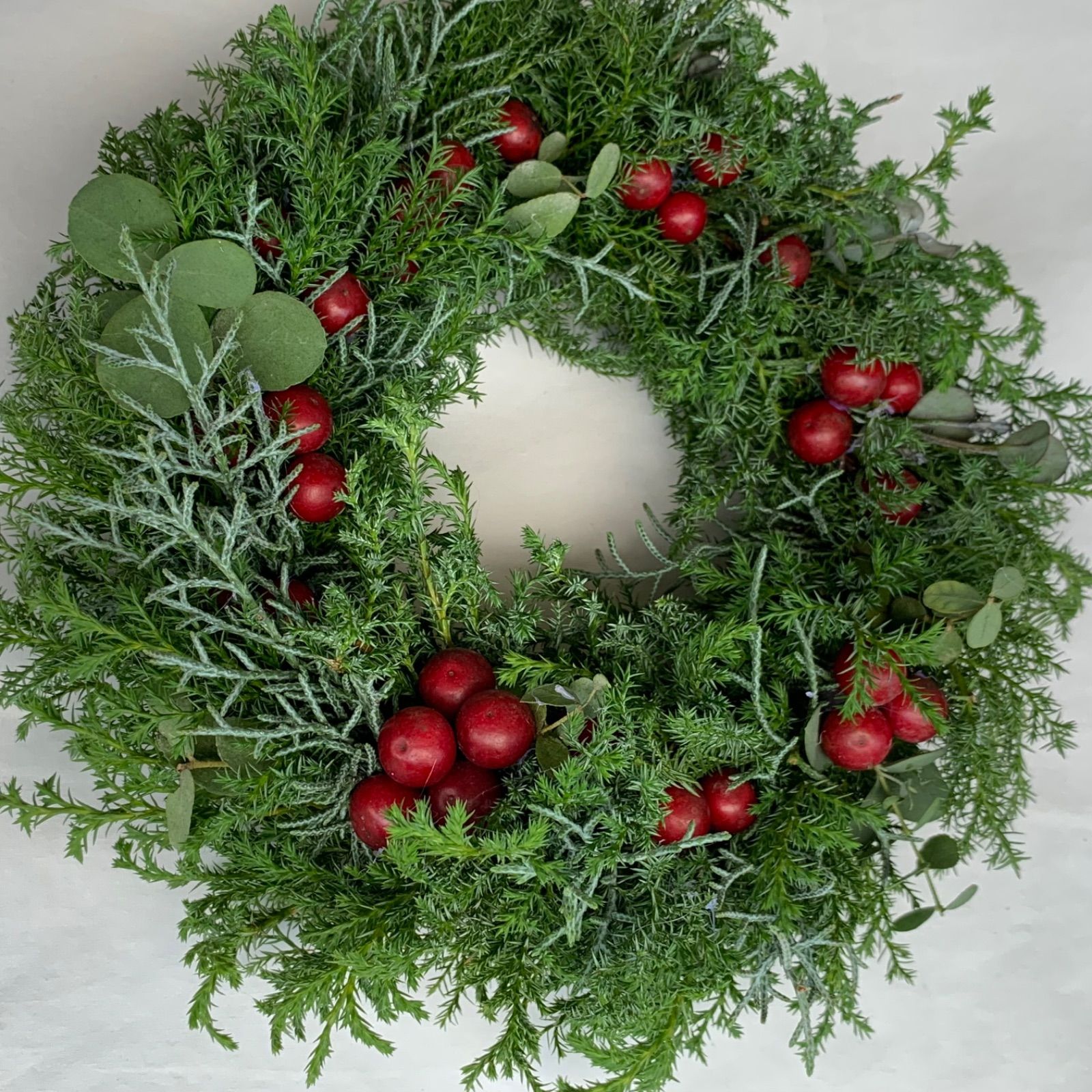 7.クリスマスリース クリスマスリース＊フレッシュ針葉樹＊エバーグリーン＊ウィンター