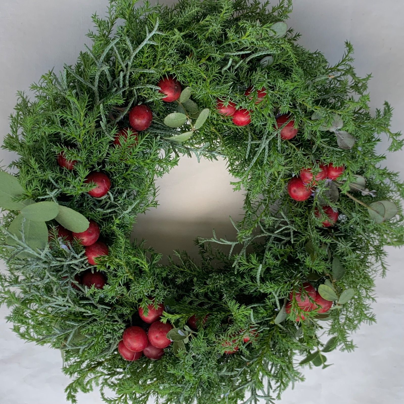 クリスマスリース　フレッシュ 早割】喜び溢れるクリスマスリース♡ フレッシュクリスマス2024