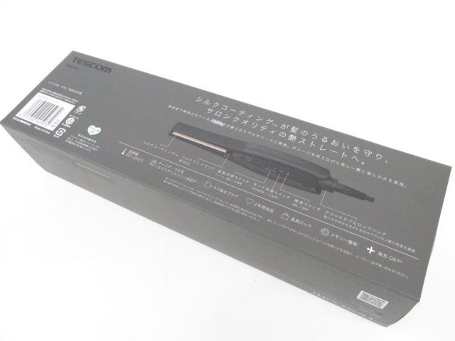 テスコム Nobby by TESCOM プロテクトイオン ストレートアイロン ブラック NIS 500 B-K 754-361-800_1212