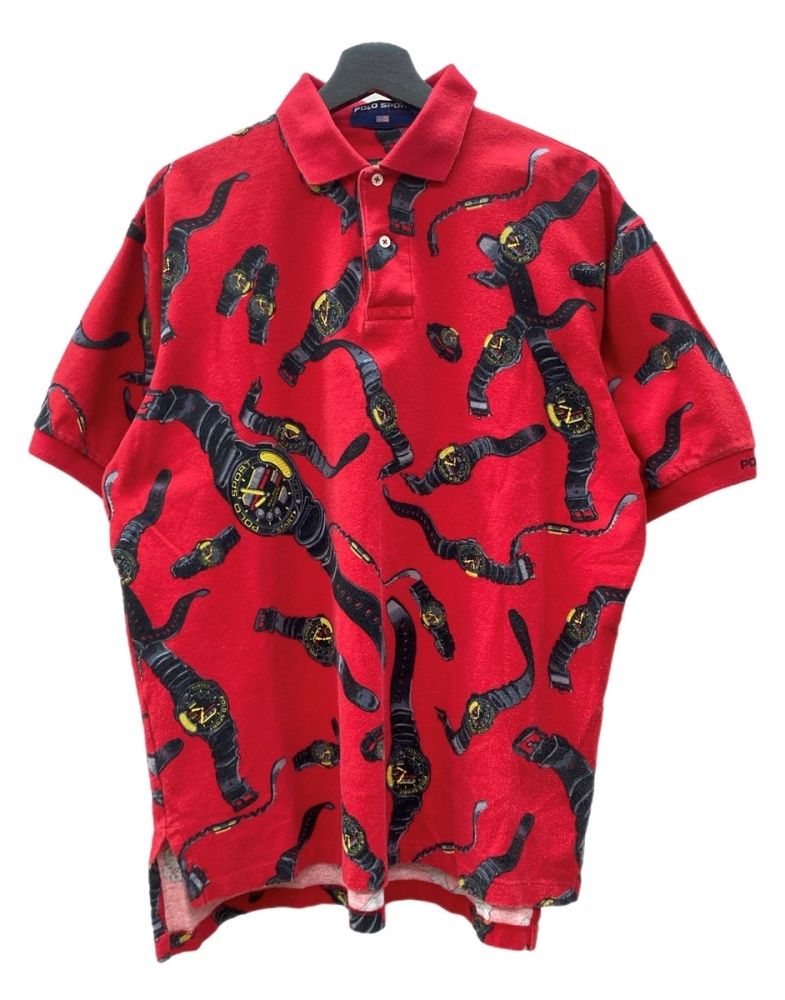 ラルフローレン RalphLauren POLO SPORT 90s CLOCK POLO SHIRT