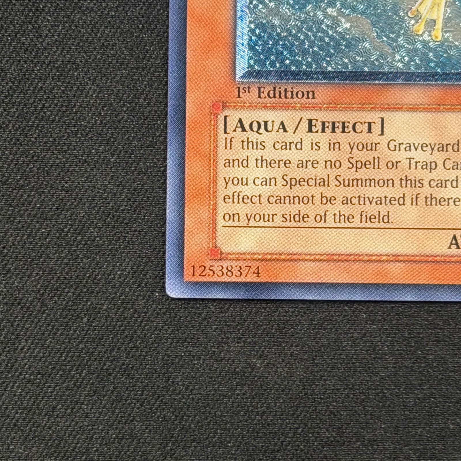 遊戯王 旧アジア版 黄泉ガエル アルティメットレア レリーフ SOI-AE025