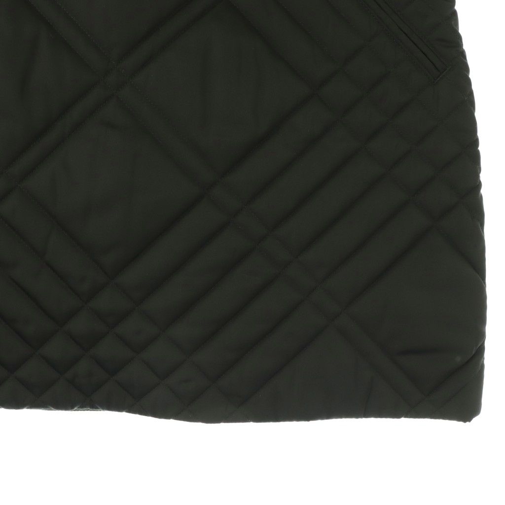 バーバリー BURBERRY キルティングスカート ミニ 台形 I40 黒 /NR □OS