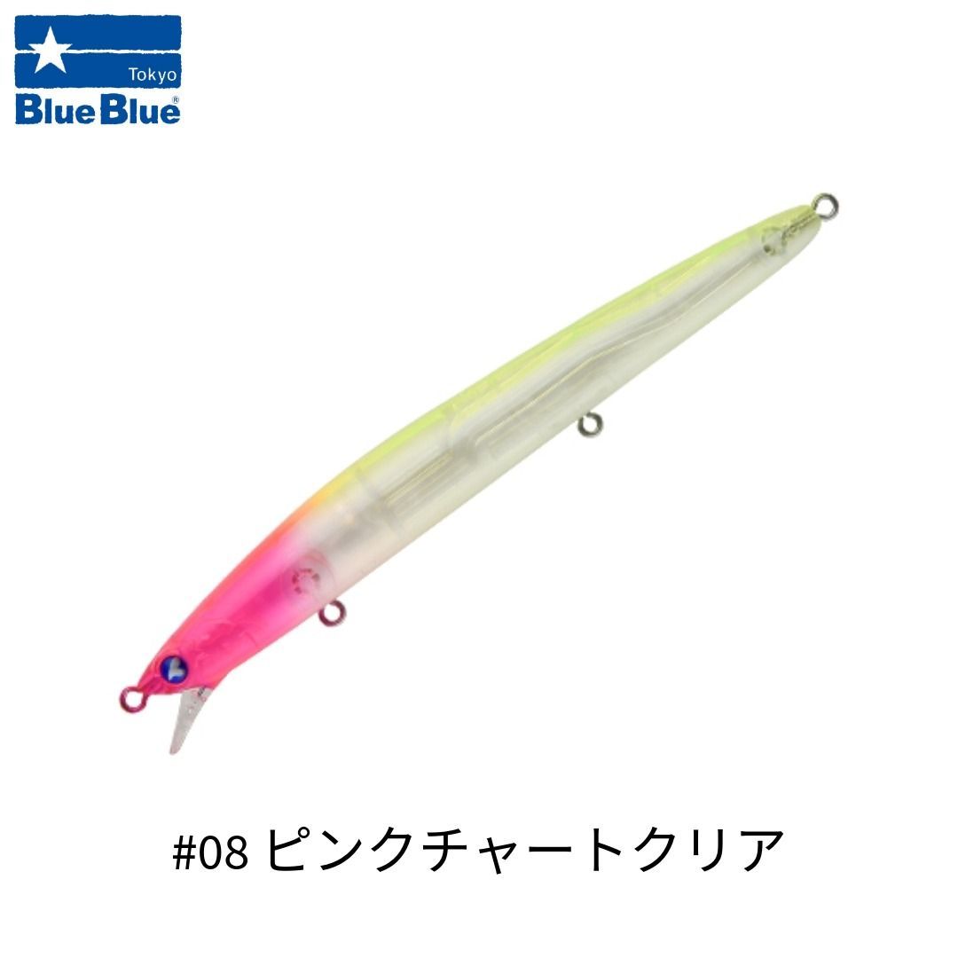 ブルーブルー ブローウィン！125F-Slim スリム #08 ピンクチャート