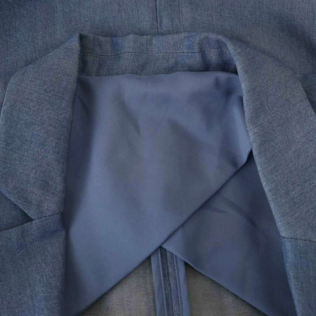 アクネ Acne テーラードジャケット 背抜き ブルー 青 /CX □GY57