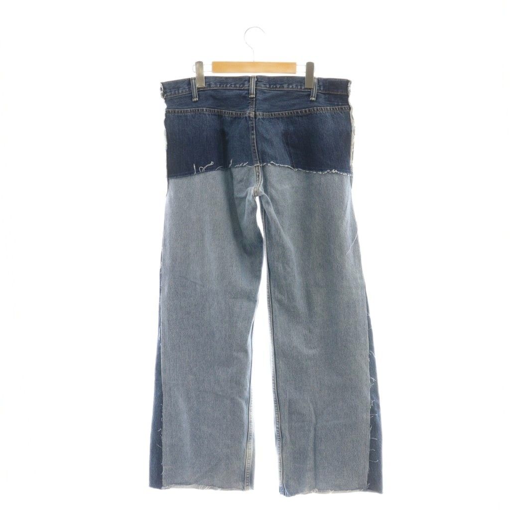 プロトタイプス prototypes デニムパンツ ジーンズ ワイド L/XL ブルー