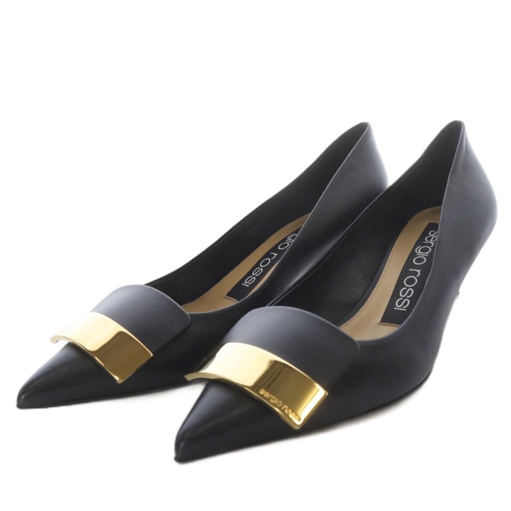 セルジオロッシ Sergio rossi SR1 パンプス ハイヒール ポインテッド