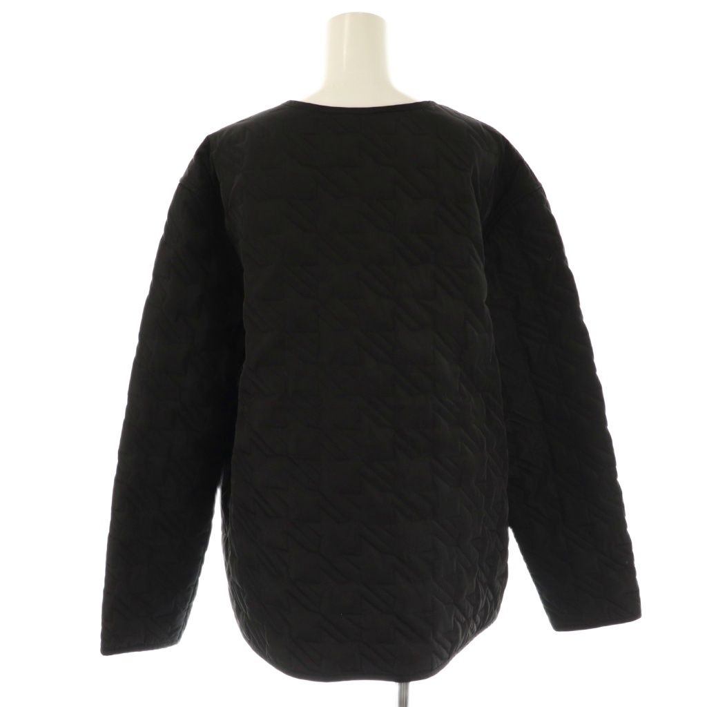 ニナリッチ NINA RICCI キルティングジャケット ノーカラージャケット  