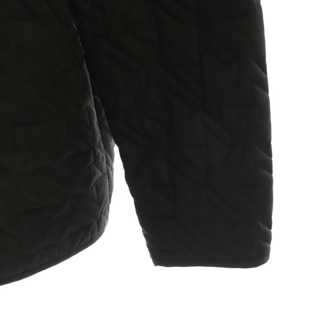 【中古】ニナリッチ NINA RICCI キルティングジャケット ノーカラージャケット 36 ブラック /DF ■GY57 レディース ニナリッチ NINA RICCI キルティングジャケット ノーカラージャケット