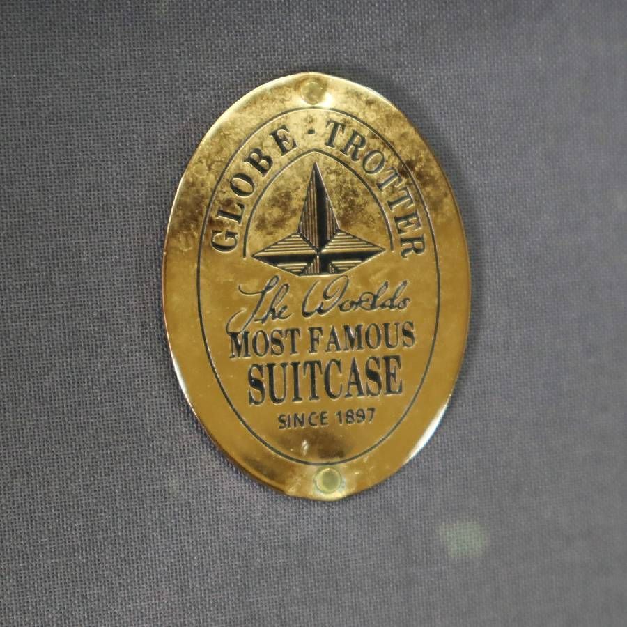 グローブトロッター センテナリー エクストララージ スーツケース グレー 2輪 鍵 ヴィンテージ GLOBE-TROTTER 294 h 17