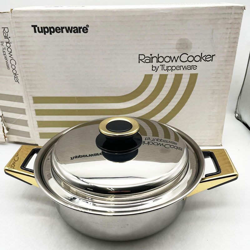 未使用 タッパーウェア レインボークッカー 21cm 浅鍋 MR7-12-63