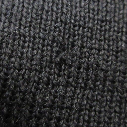 【中古】レオナール FASHION ウール ニットワンピース セーター 総柄 モックネック ロング 黒 ブラック 系 Mサイズ レオナール LEONARD FASHION ウール ニットワンピース セーター 総柄