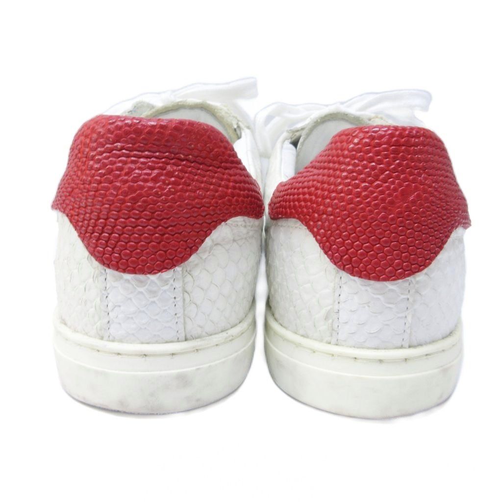 ディースクエアード DSQUARED2 スニーカー パイソンレザー 切替