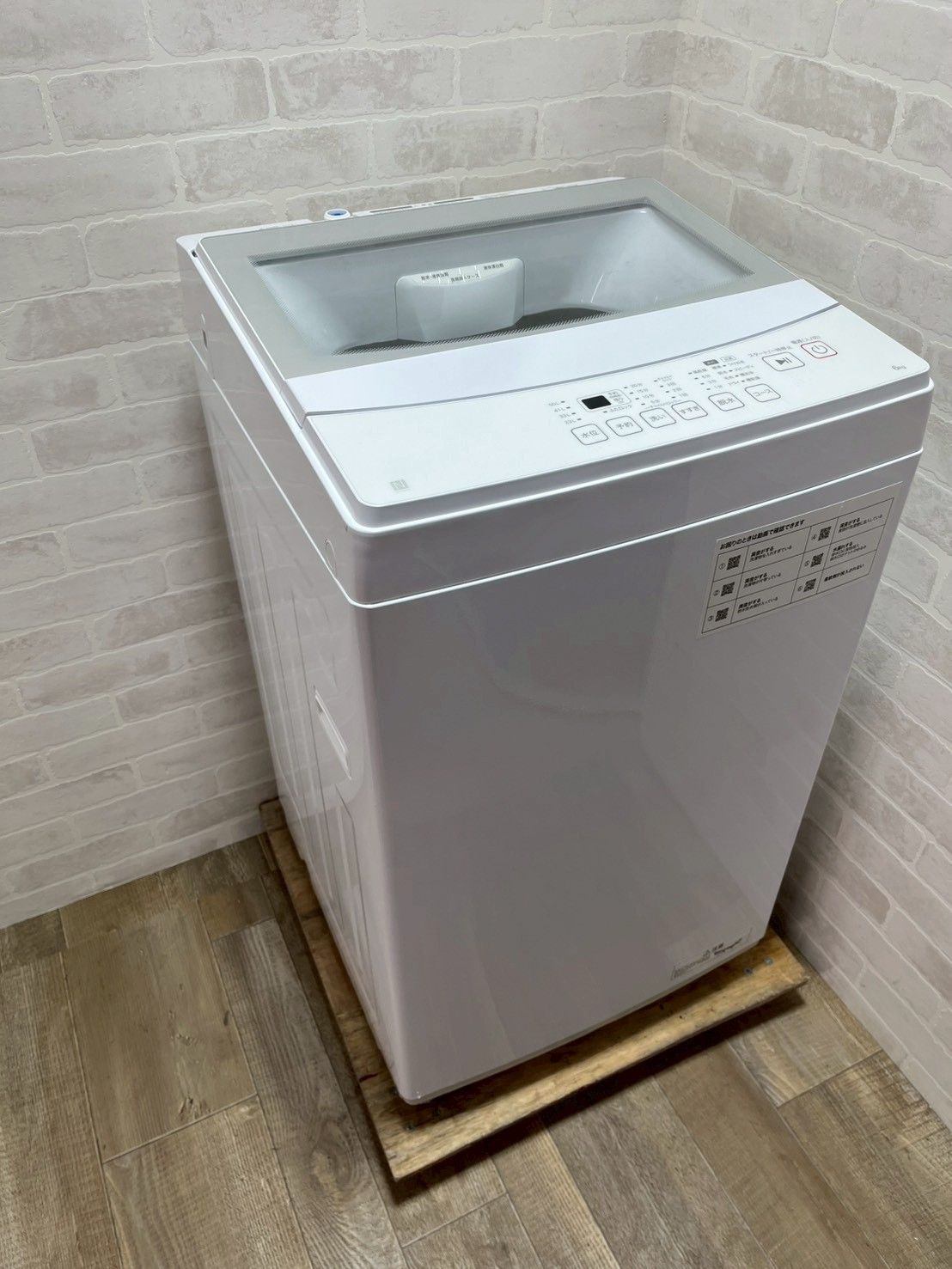 大阪送料無料☆3か月保障付き☆洗濯機☆ニトリ☆6kg☆2023年☆NT60L1WH