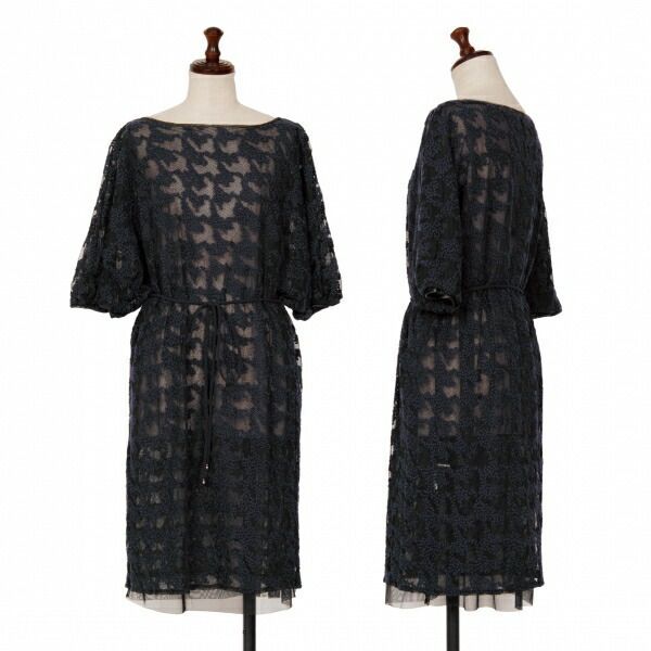 レディース ヴィヴィアンタムVIVIENNE TAM 総柄刺繍パワーネット