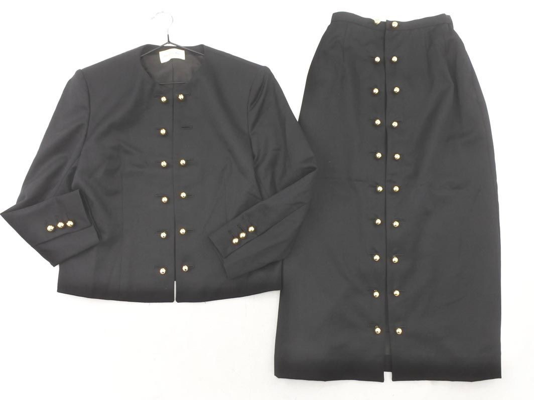 INGEBORG インゲボルグ ウール100% ダブルボタン ジャケット ロング