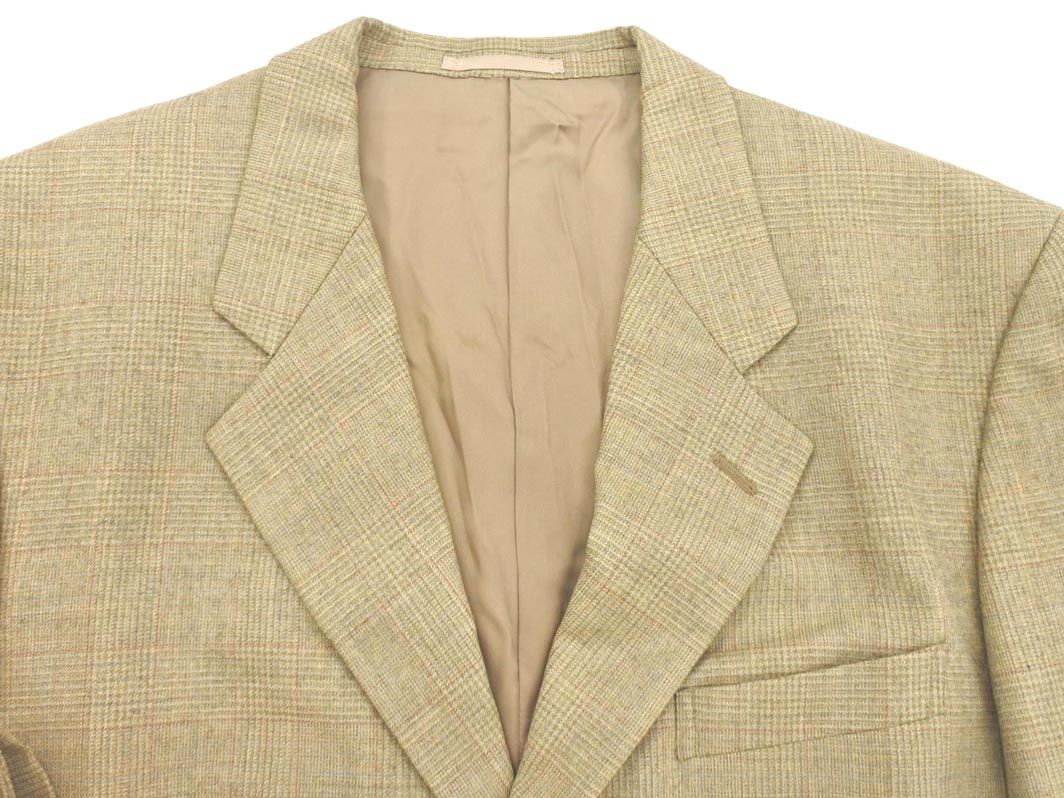 Paul Smith ポールスミス ウール混 チェック テーラード ジャケット