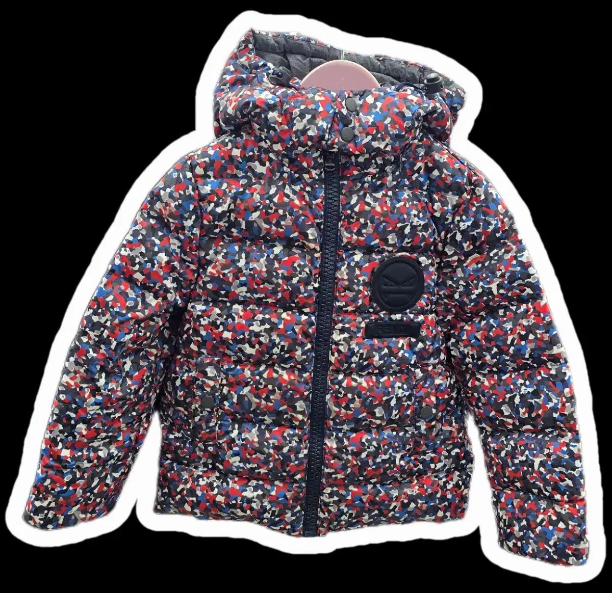 フェンディ キッズ ダウン フード コート 4 A