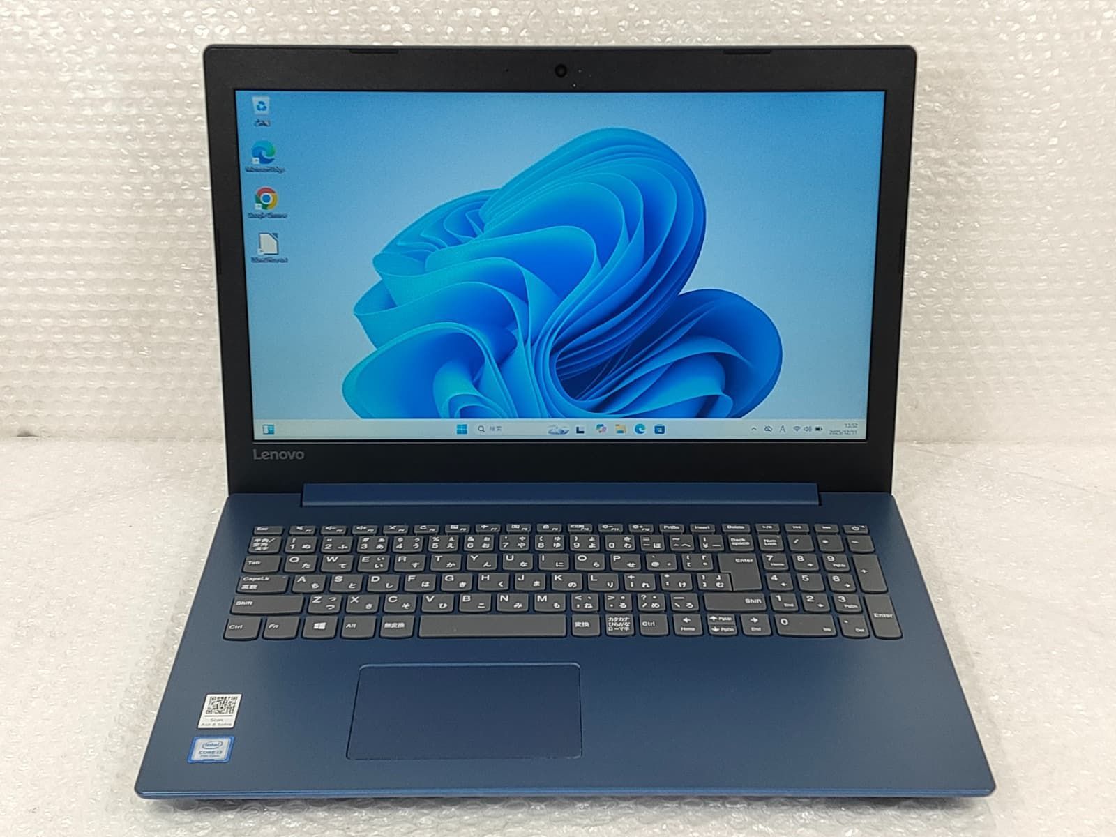 レノボ Lenovo ideapad 330-15IKB i3-7020U/4GB/1TB HDD/Windows11