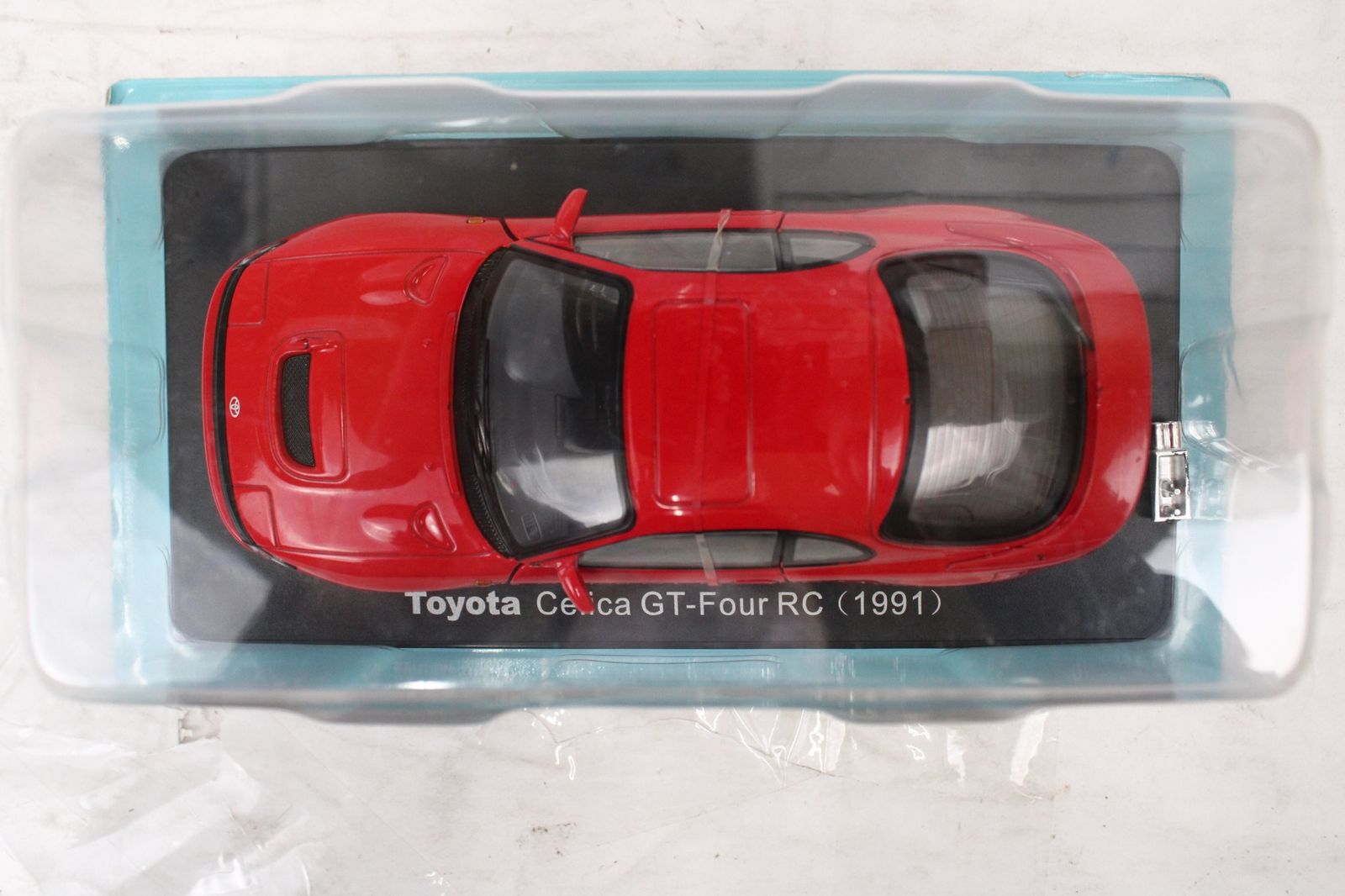 アシェット 国産名車 トヨタ セリカ GT Four RC 1991 1 24 vol 136 D J 03 byebye