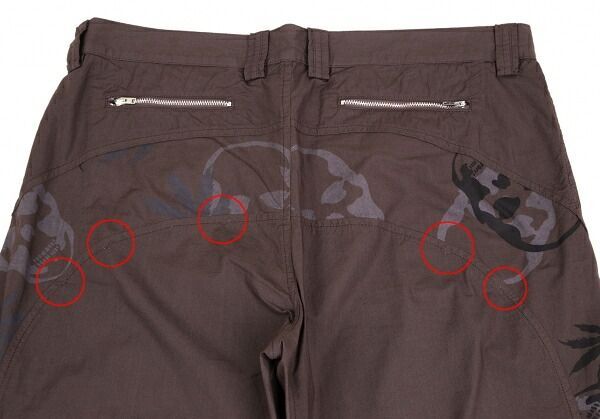 ルシアンペラフィネLucien PellatFinet スカル&ヘンププリント切替