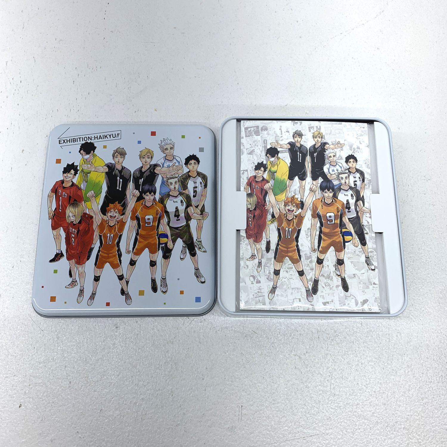 【★加古川物流】【中古・内袋未開封品】ハイキュー 缶入りポストカードセット 【711】