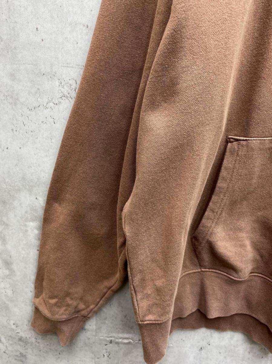 X-girl×HYSTERIC GLAMOUR エックスガール×ヒステリックグラマー コラボ パッチ フーディー パーカー sizeL/ブラウン ◆■◎レディース