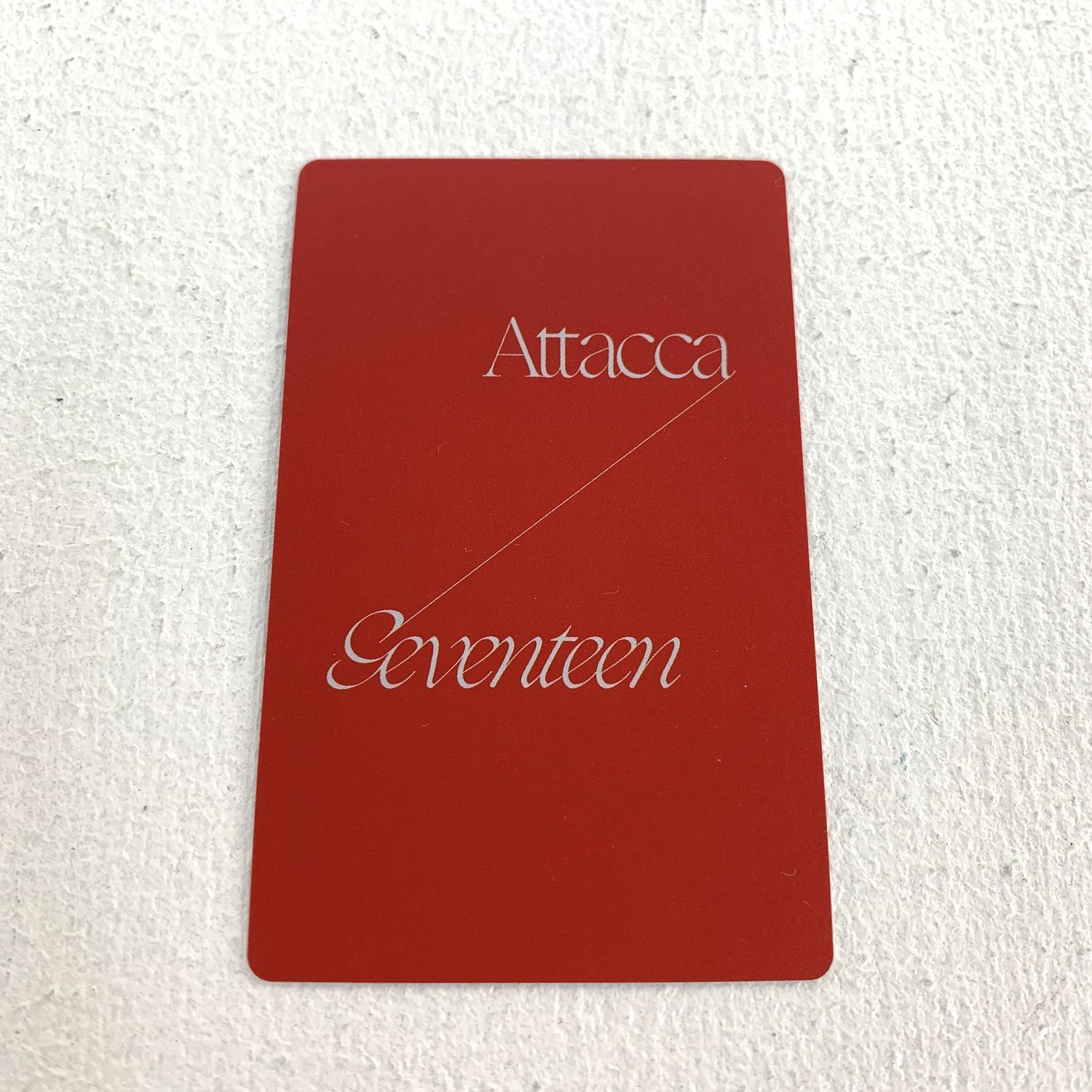 ☆加古川物流】【中古品】Attacca weverse ウジ SEVENTEEN 【353