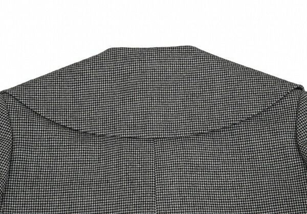 コムコム コムデギャルソンCOMME des GARCONSベロア切替千鳥格子丸襟