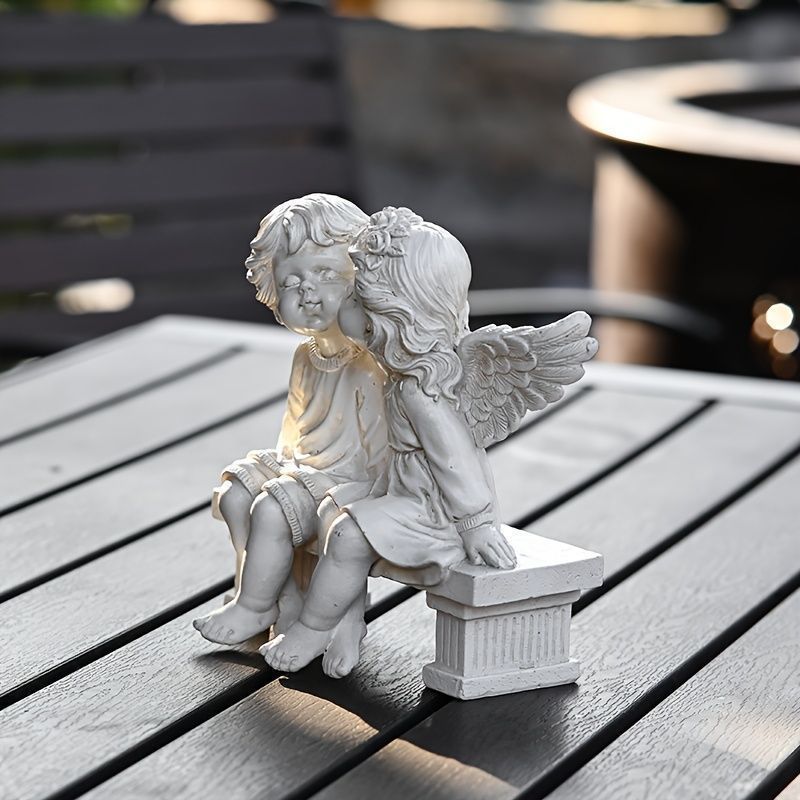 置物 オブジェ ガーデンオーナメント 天使 エンジェル おしゃれ