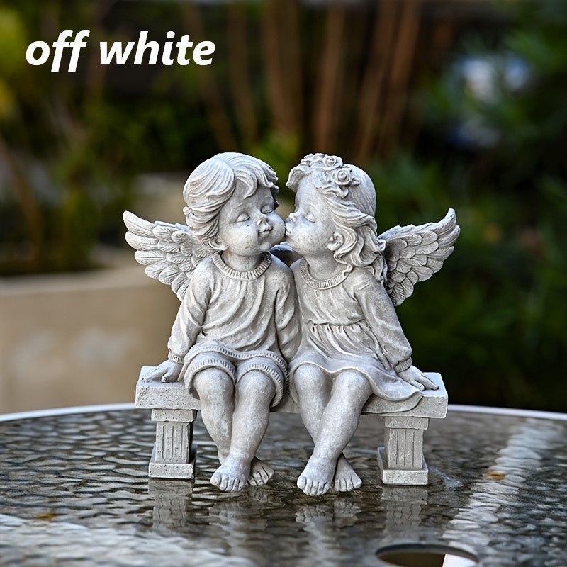 置物 オブジェ ガーデンオーナメント 天使 エンジェル おしゃれ