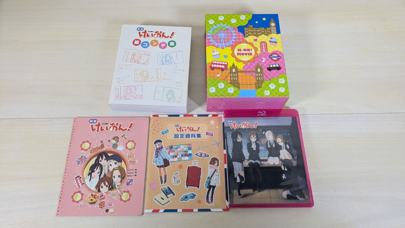 大野17-8-1212】けいおん第2期Blu-ray BOX 映画 けいおん 初回限定盤