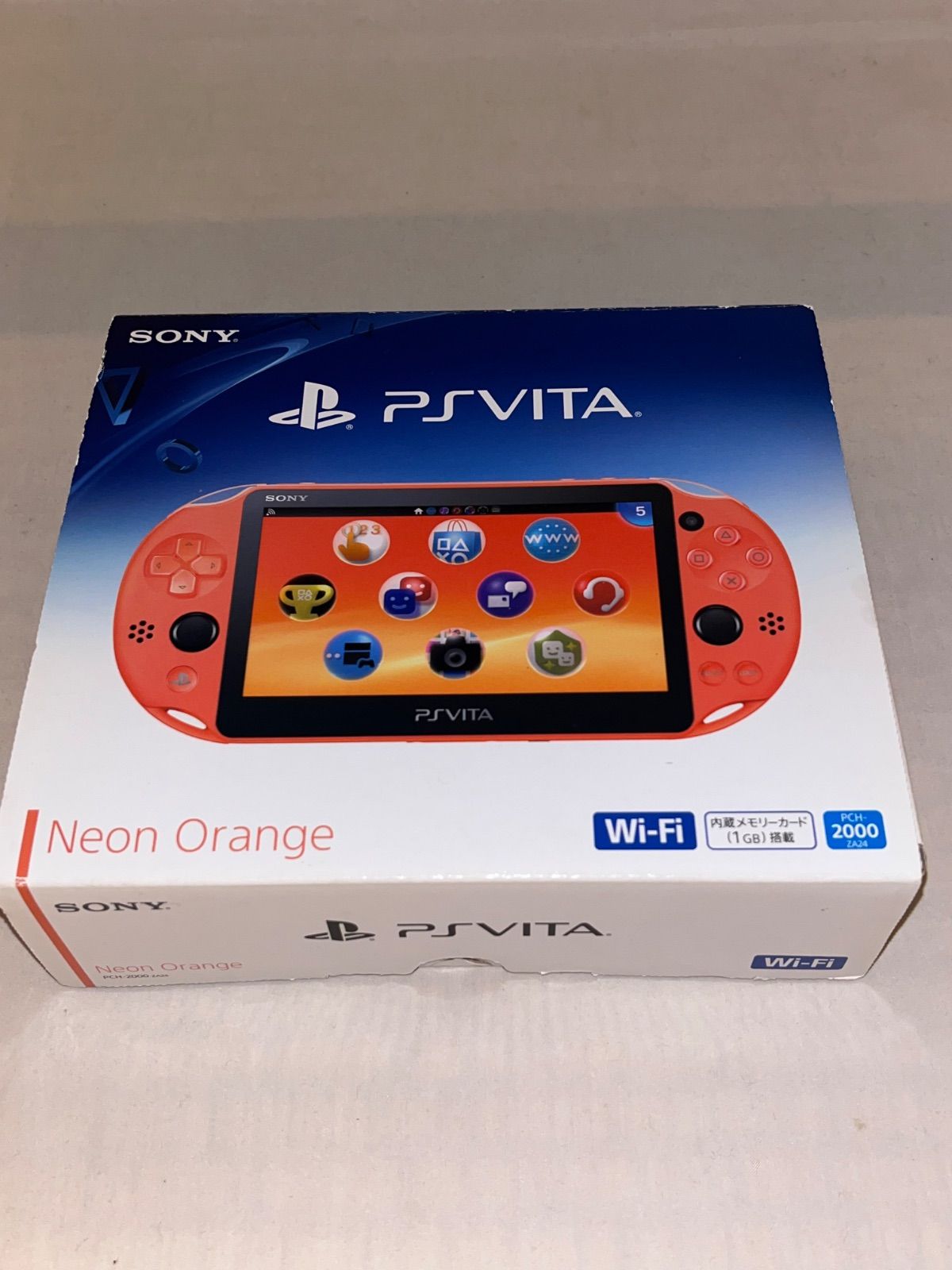 PlayStation Vita本体 Wi Fiモデル ネオン オレンジ PCH 2000