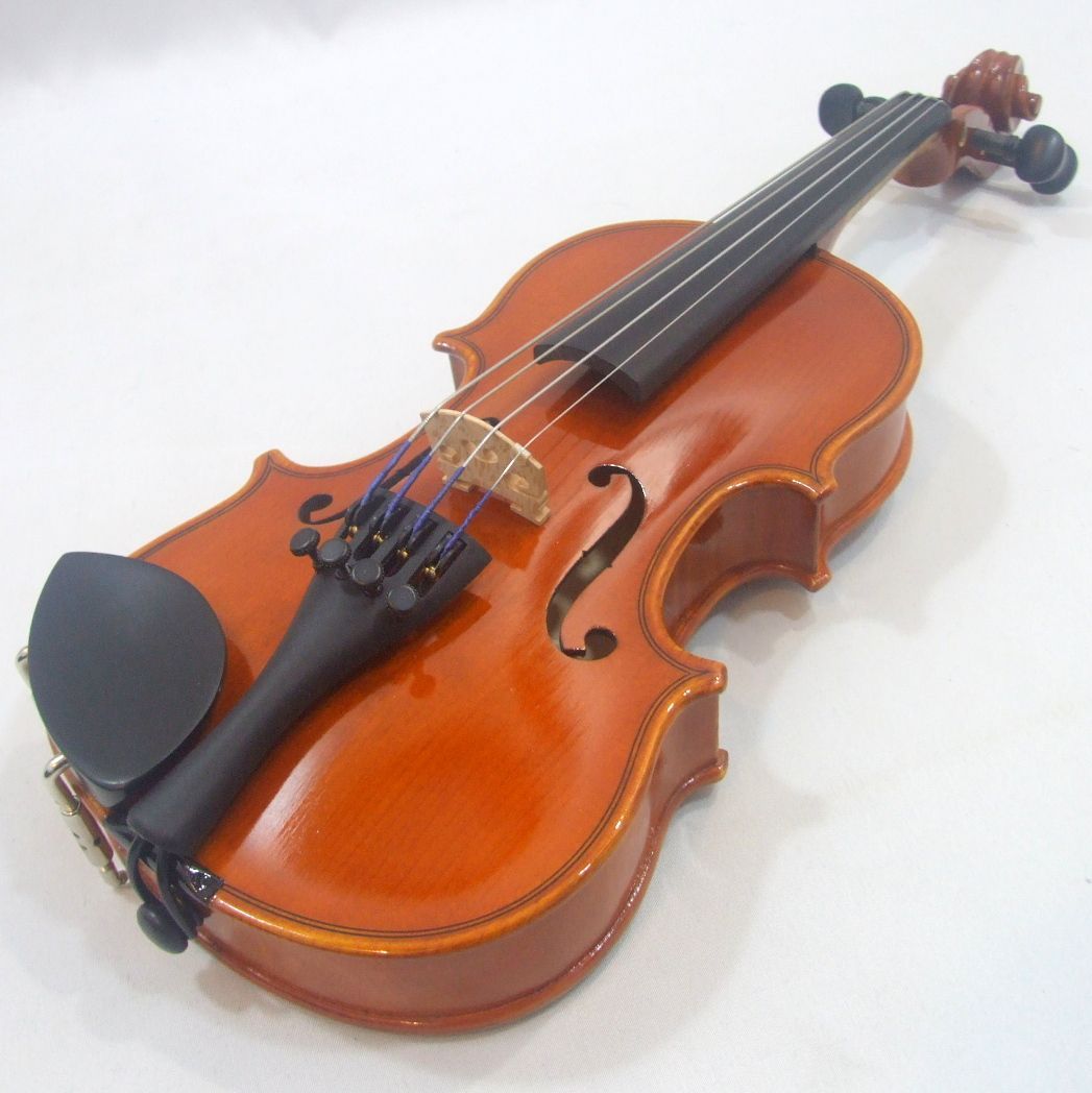 鈴木バイオリン 1/8 No310 幼児用 新品弦 未使用弓 ケース メンテ済み スズキバイオリン 1/16 分数 No310 2023年 鈴木ケース SUGITO弓 幼児用