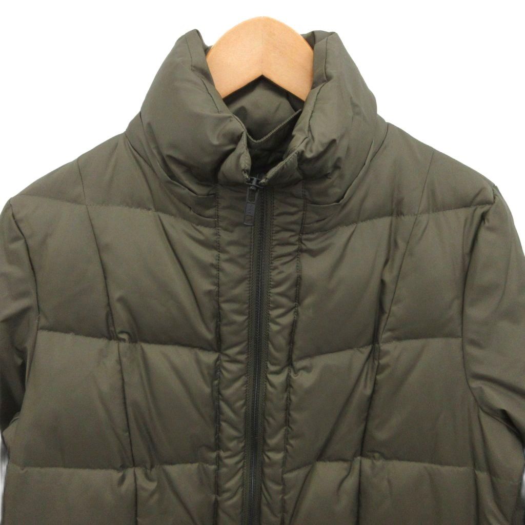 【超美品‼︎】交渉中でも早い者勝ち！UNTITLED ダウンジャケット カーキ アンタイトル UNTITLED 美品 ダウンジャケット ブルゾン カーキ 2 約M