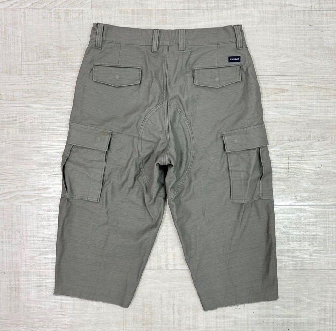 18aw 2018 DESCENDANT ディセンダント LT DAN CUT OFF TROUSERS カット