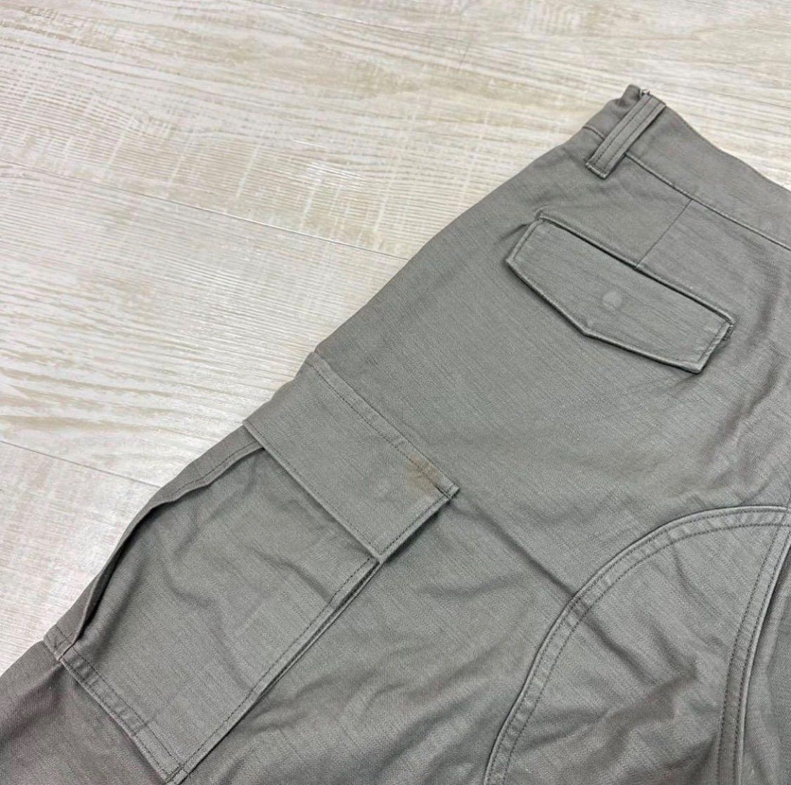 18aw 2018 DESCENDANT ディセンダント LT DAN CUT OFF TROUSERS カット