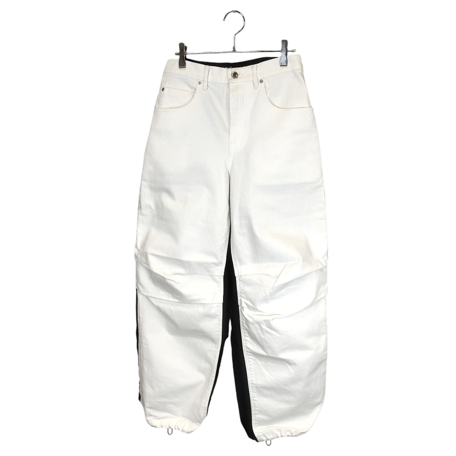 ALEXANDER WANG アレキサンダー ワン パンツ デニム 25カーゴ ALEXANDER WANG アレキサンダーワン ハイブリッド デニム カーゴ