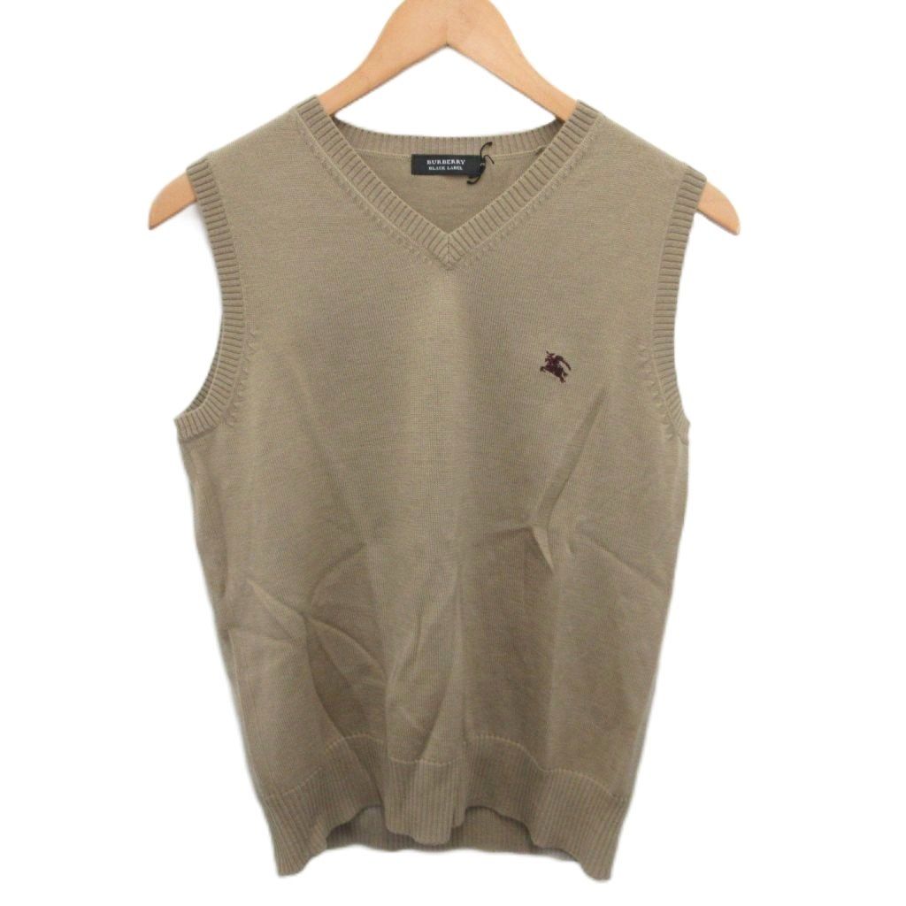 バーバリーブラックレーベル BURBERRY BLACK LABEL ニットベスト